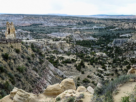 USA 2013 - 3943 - Lybrook Badlands Viewpoint PanoramaPanorama8