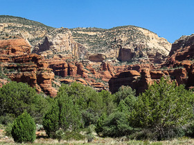 USA 2013 - 7584 - Fay Canyon Trail Panorama1