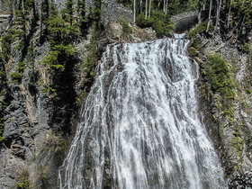 USA 2014 - 4893 - Mt. Rainier NP - Narada Falls-Pano