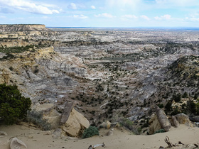 USA 2013 - 3942 - Lybrook Badlands Viewpoint Panorama5