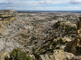USA 2013 - 3942 - Lybrook Badlands Viewpoint Panorama1