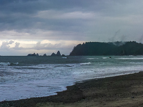 USA 2014 - 3335 - La Push - Rialto Beach Panorama3