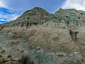 USA 2014 John Day Fossil Beds NM - Sheep Rock Unit Pano_