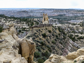USA 2013 - 3942 - Lybrook Badlands Viewpoint Panorama7