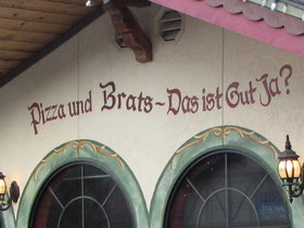 Pizza und Brats