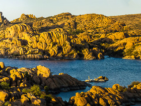 USA 2013 - 7954 - Watson Lake - Sunset Super Panorama2