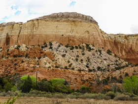 USA 2013 - 3777 - Ghost Ranch near Abiquiu-Box Canyon TrailPanorama
