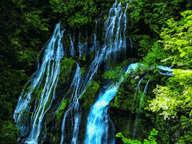 USA 2014 - 5716 - Columbia River Gorge - Panther Falls-ANIMATION