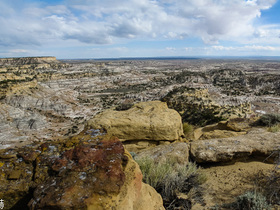 USA 2013 - 3942 - Lybrook Badlands Viewpoint Panorama6