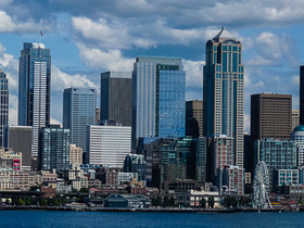 USA 2014 - Pano2 - Ferry Bainbridge Island-Seattle