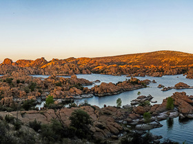 USA 2013 - 8021 - Watson Lake - Sunset Panorama15 Kopie
