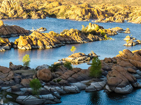 USA 2013 - 7956 - Watson Lake - Sunset Panorama3
