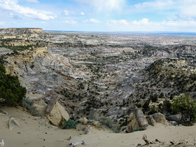 USA 2013 - 3942 - Lybrook Badlands Viewpoint Panorama9