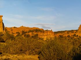 USA 2013 - 6007 - Sunset at Hwy 566 near Gallup Panorama1