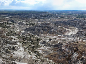 USA 2013 - 3942 - Lybrook Badlands Viewpoint Panorama3