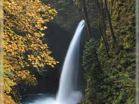 Herbstwasserfälle