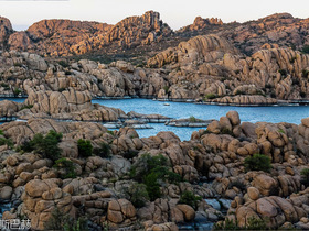 USA 2013 - 8027 - Watson Lake - Sunset Panorama20 Kopie