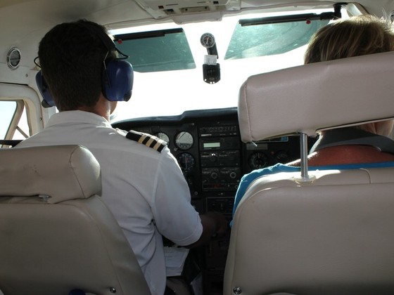 Cockpit Rundflug