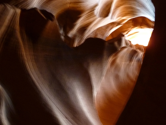 Das Herz des Antelope Canyon
