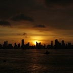 Skyline Cartagena Kolumbien